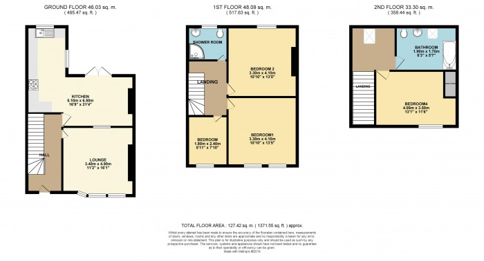 Floorplans For Ferndale Road, Hoylake, Wirral